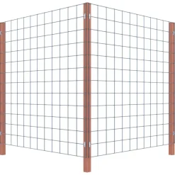 Geen Gaas startpakket tuinhek hardhout 180 x 180 cm