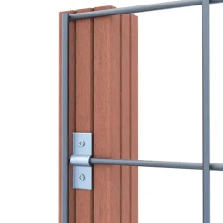 Geen Gaas startpakket tuinhek hardhout 180 x 180 cm