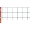 Geen Gaas volgpakket tuinhek hardhout liggend 75 x 180 cm