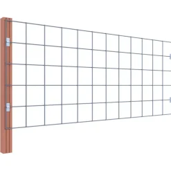 Geen Gaas volgpakket tuinhek hardhout liggend 75 x 180 cm