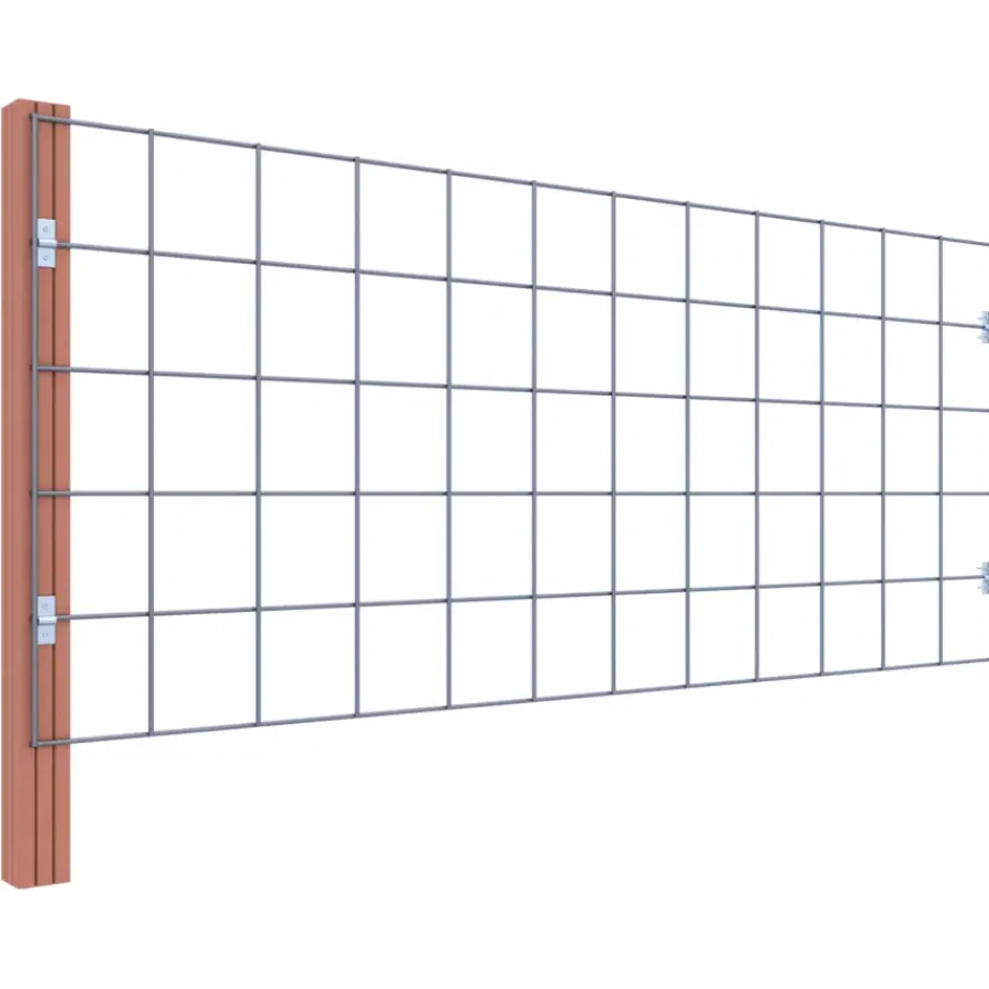 Geen Gaas volgpakket tuinhek hardhout liggend 75 x 180 cm