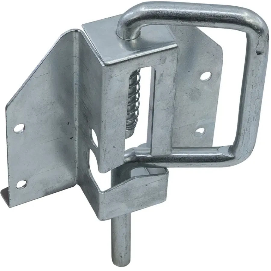 Geen Garagedeursluiting met Veer Verzinkt 130x120 mm