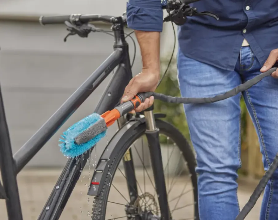 Gardena Cleansystem fietsborstel