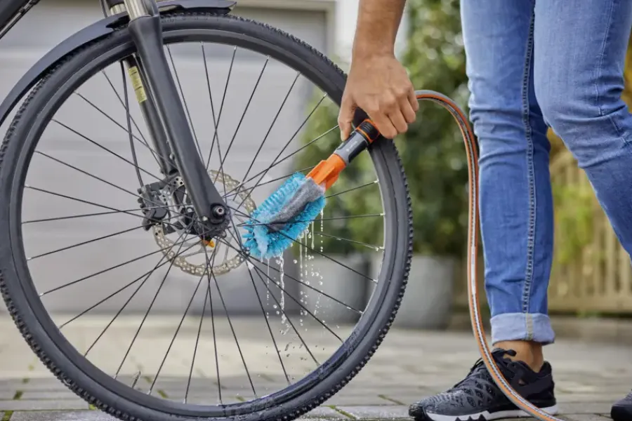 Gardena Cleansystem fietsborstel