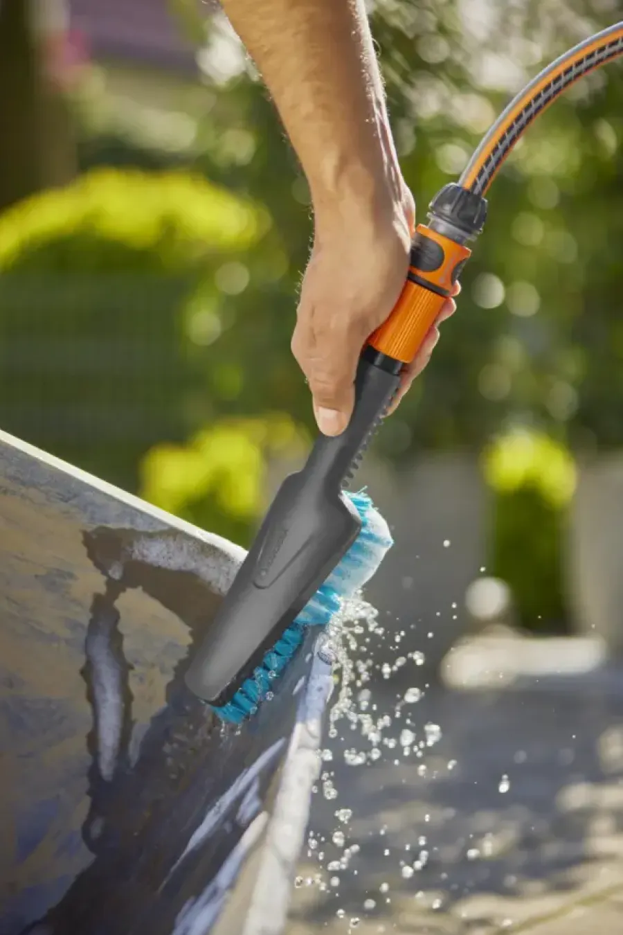 Gardena Cleansystem Handborstel S hard