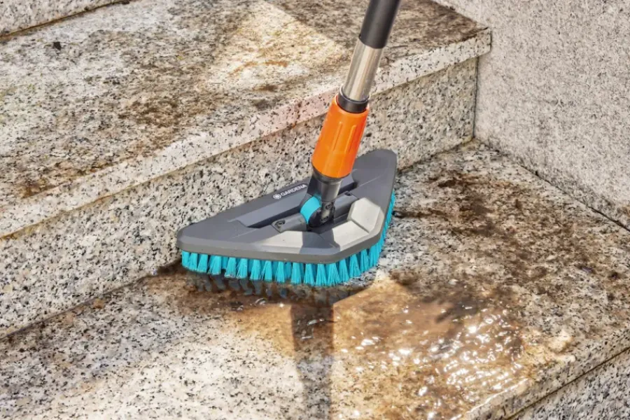 Gardena Cleansystem steelborstel hard flex