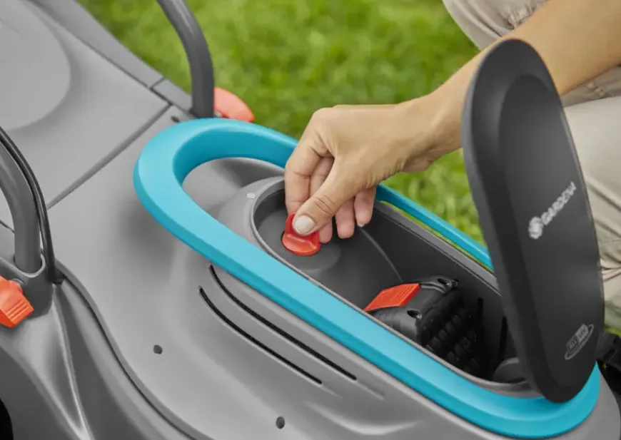 Gardena 18V grasmaaier Powermax P4A 32cm (P4A) incl. 4.0Ah accu + lader
