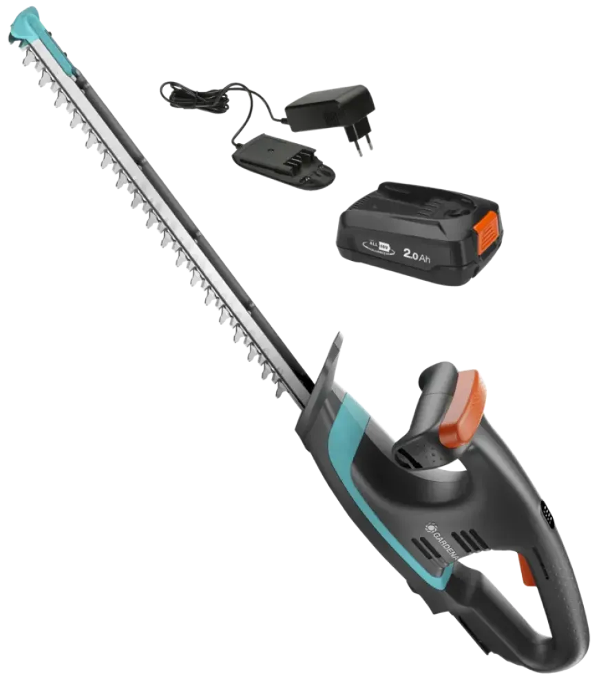 Gardena 18V heggenschaar EasyCut (P4A) Incl. 2.0Ah accu + lader