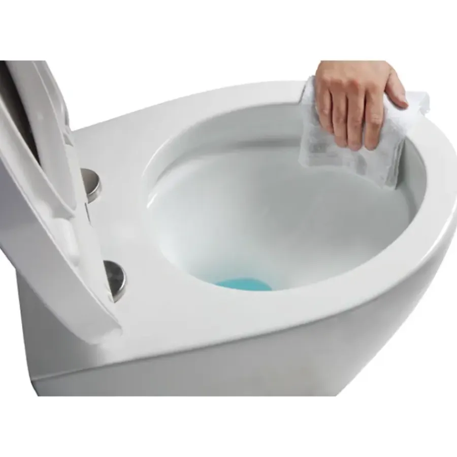 Geen Geberit Abell inbouwreservoir set Geberit UP100 met hangend toilet