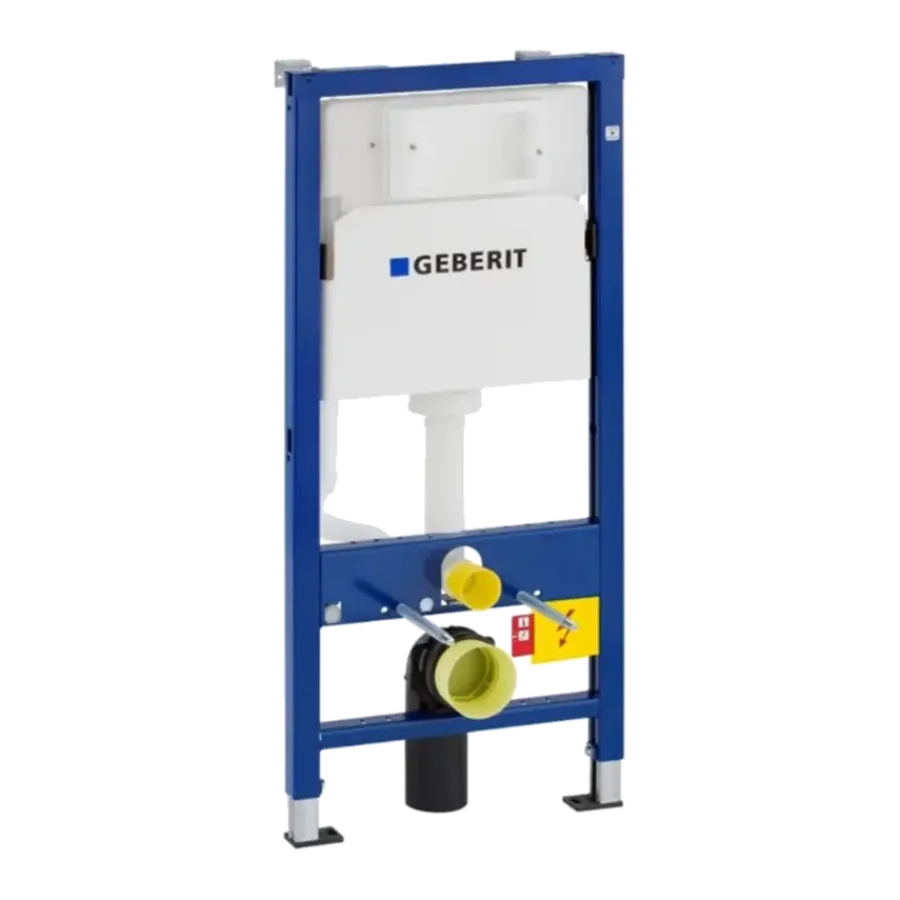 Geberit inbouwreservoir Duofix UP100 120 cm x 50 cm x 12 cm blauw