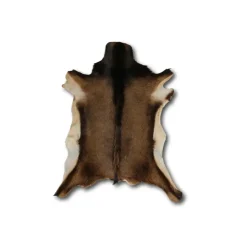 Geen Geitenvacht Vloerkleed Bruin Gemeleerd 20 mm 70x50 cm