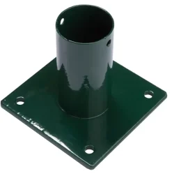 Giardino voet voor ronde tuinpaal groen 48 mm