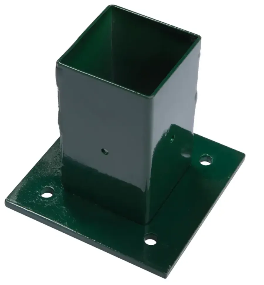 Giardino voet voor vierkante paal groen 60 x 60 mm