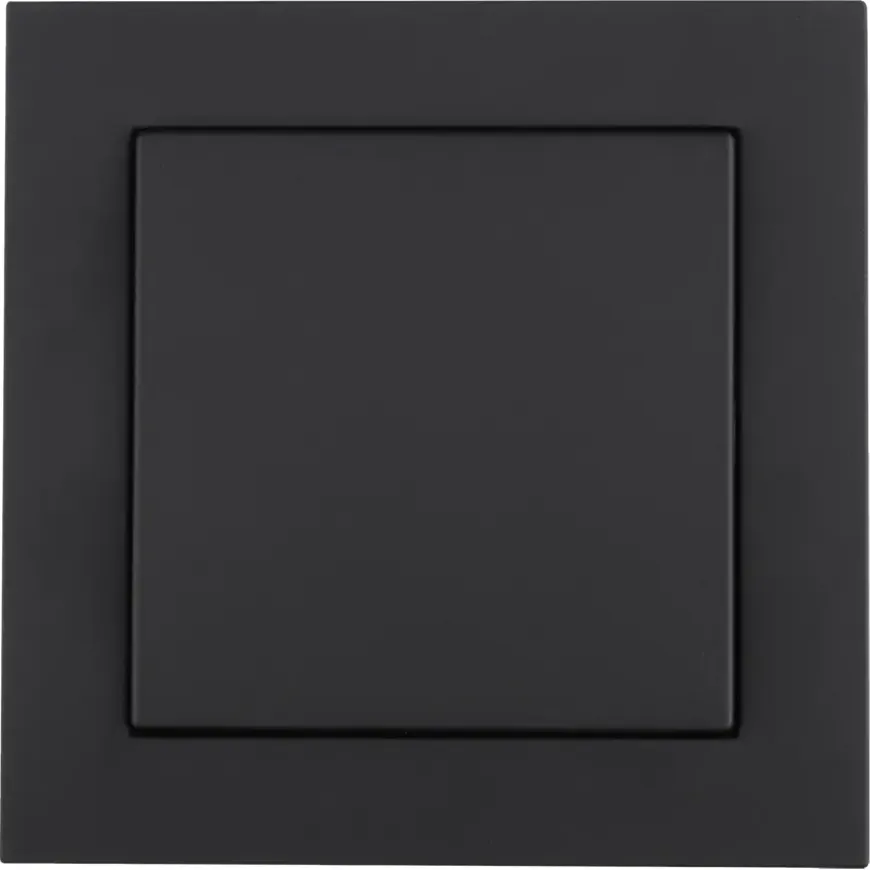 Gira E2 Blindplaat Mat Zwart