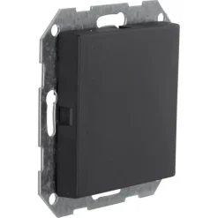 Gira E2 Blindplaat Mat Zwart