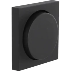 Gira E2 Inbouw Centraalplaat Dimmer Mat Zwart