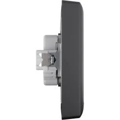 Gira E2 Inbouw Dubbel Geaard Stopcontact Mat Zwart