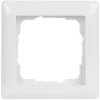 Gira ST55 afdekraam 1-voudig wit