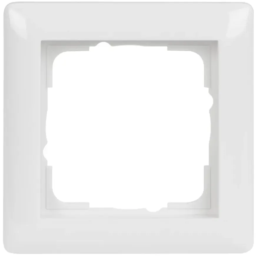 Gira ST55 afdekraam 1-voudig wit