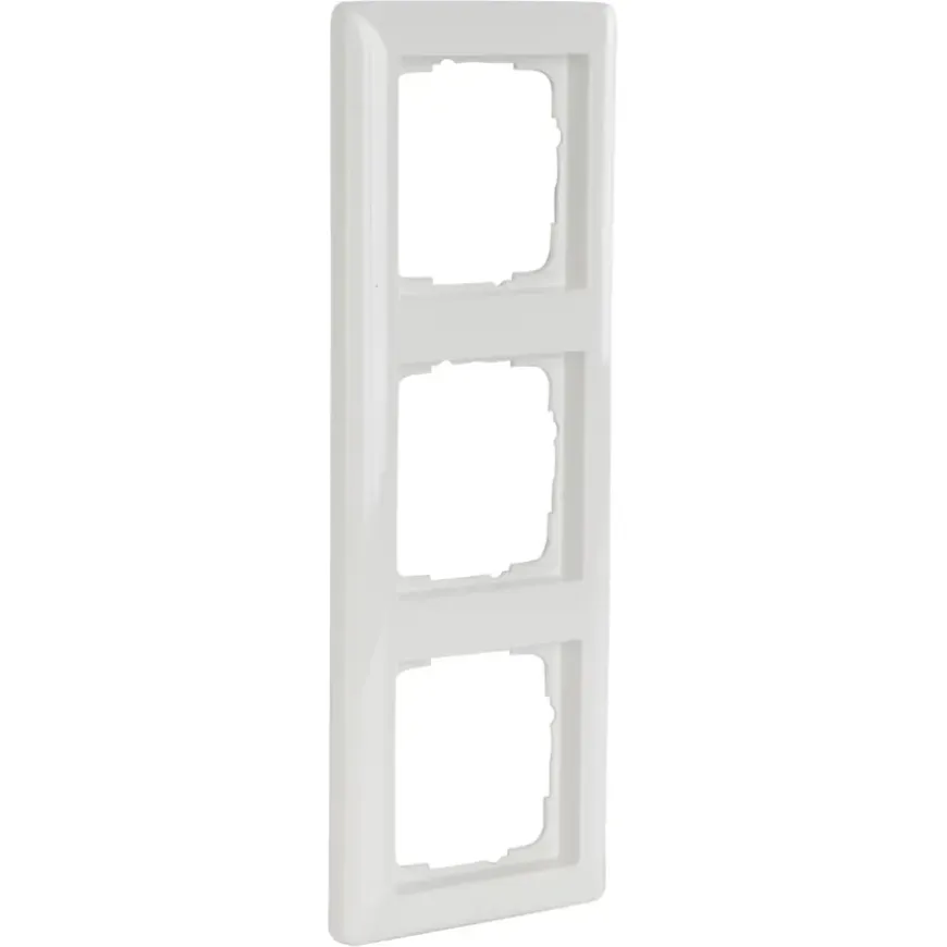 Gira ST55 afdekraam 3 voudig wit