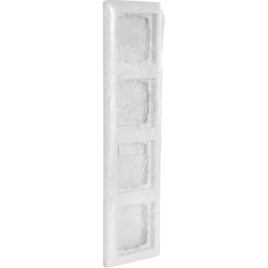 Gira ST55 afdekraam 4 voudig wit