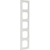 Gira ST55 afdekraam 5 voudig wit