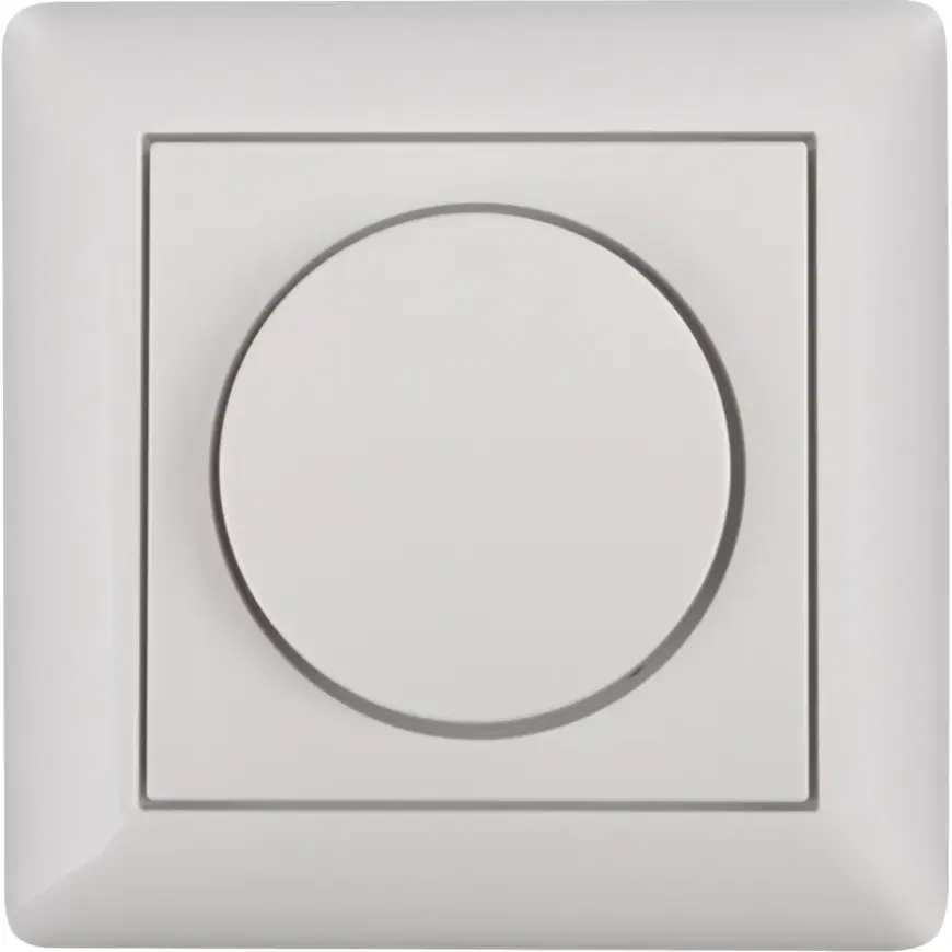 Gira ST55 centraalplaat dimmer wit