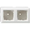 Gira ST55 Opbouwraam 2-voudig Wit