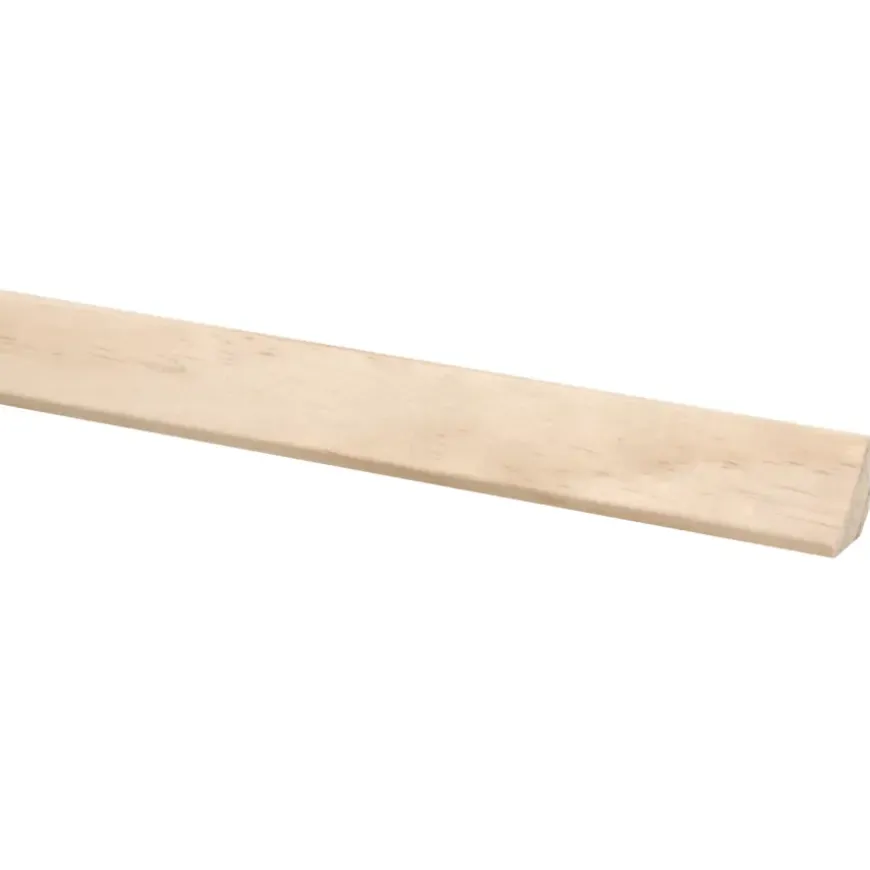 Glaslat grenen 20x20 mm lengte 270 cm