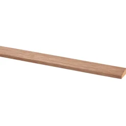 Glaslat hardhout 10x19 mm lengte 270 cm