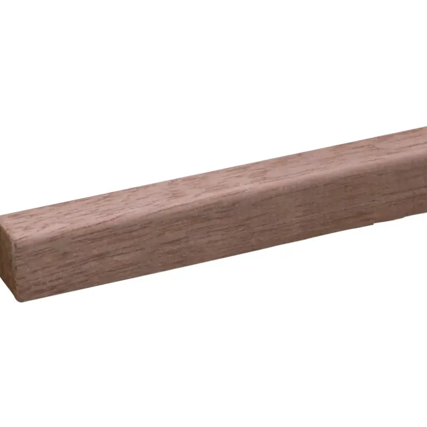 Glaslat hardhout 19x16 mm lengte 270 cm