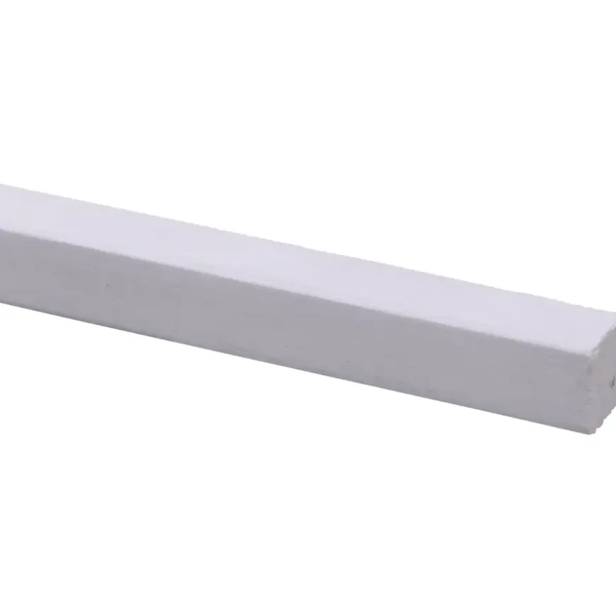 Glaslat hardhout 17x20 mm lengte 270 cm gegrond