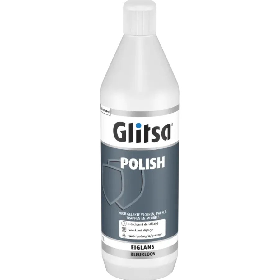 Glitsa vloerpolish eiglans transparant 1 l