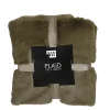 Geen Gosse plaid donker groen - l180xb130cm