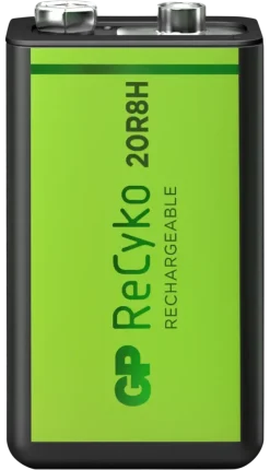 GP Batterij Oplaadbaar 9V NiMH 200mAh ReCyko 8,4V 1 Stuk