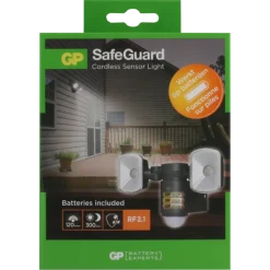 GP Safeguard LED buitenlamp op batterijen met bewegingsmelder
