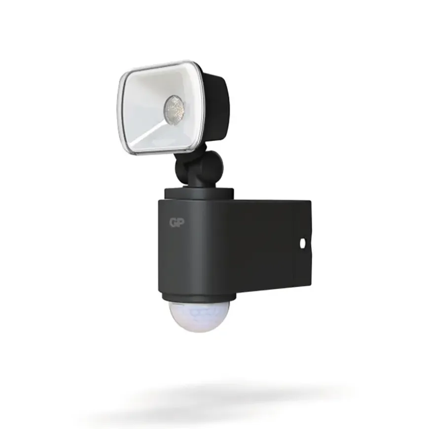 GP Safeguard LED buitenlamp RF 1.1 op batterijen met bewegingsmelder