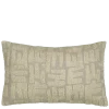 Geen Graphic kussen beige - l55xb35xh10cm