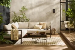 Geen Graphic kussen beige - l55xb35xh10cm