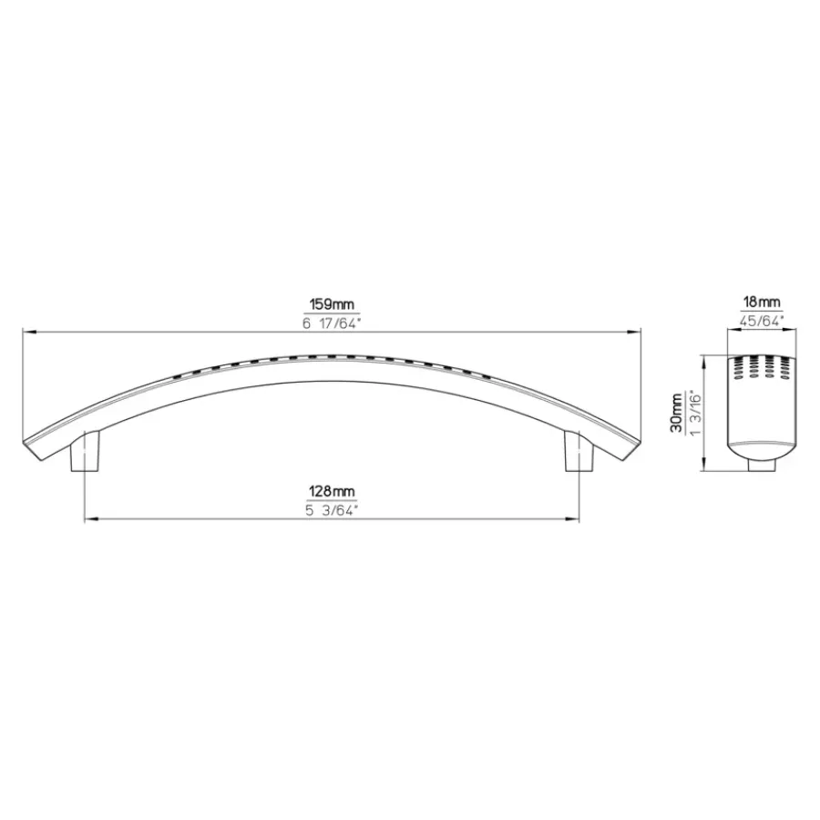 Siro Greep Celine rvs look 159mm