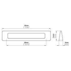 Siro Greep Marion rvs look 118mm