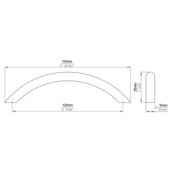 Siro Greep Plien rvs 145mm