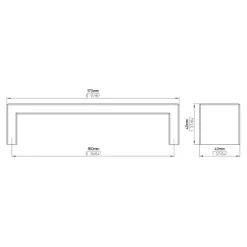 Siro Greep Tara rvs 170mm