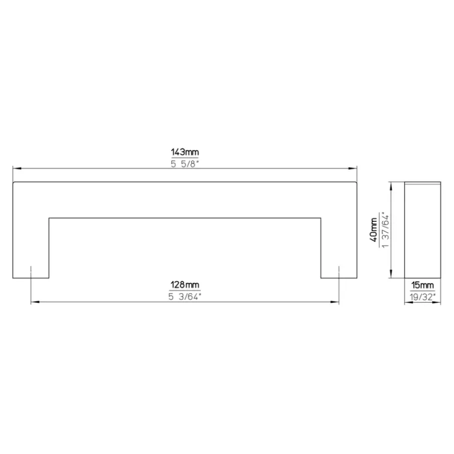 Siro Greep Tessa rvs 143mm