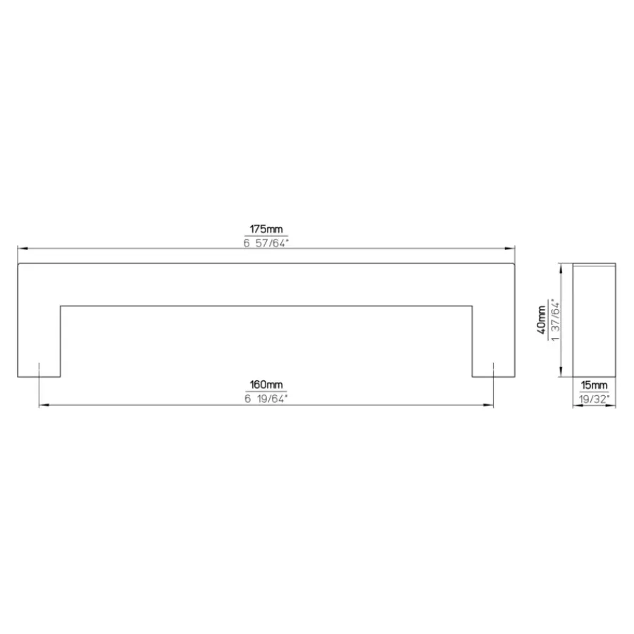 Siro Greep Tessa rvs 175mm