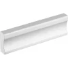 Geen Greep Vierkant aluminium 84mm