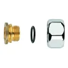 Grohe aansluitkoppeling voor 2-greepsmengkranen 1/2" chroom