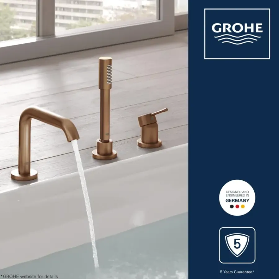 Grohe Colours Badrandcombinatie Essence New 4-delig Koper