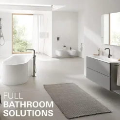 Grohe Colours wastafel inbouwkraan Essence New M 2-gats grafiet