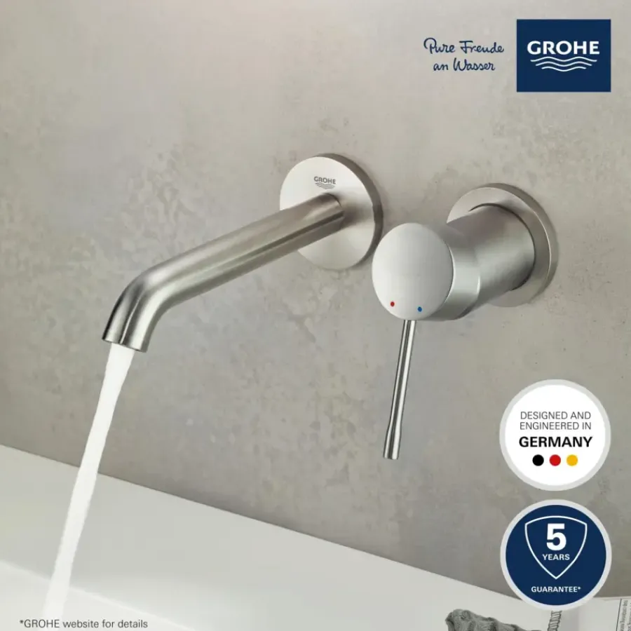 Grohe Colours Wastafelkraan Inbouw Essence New M Eengreep RVS